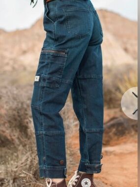 Ripton Hiker Jeans in Indigo wash—size 29